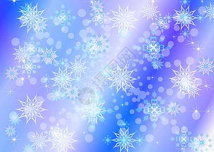冬季摘要庆祝性冬季插图海报装饰品圆圈假期青色魔法丝带庆典装饰季节图片