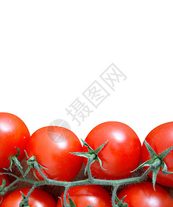 番茄圆形宏观红色营养绿色蔬菜烹饪美食饮食工作室图片