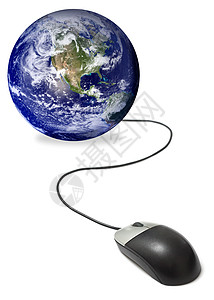 与世界相连工具电子全球化全球老鼠国际全世界互联网网络社区图片