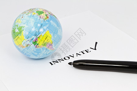 全球全球创新创造力商业想像力金融背景图片