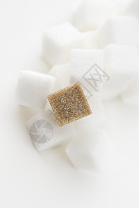 糖的立方糖食物正方形棕色甘蔗立方体糖尿病白色水晶图片