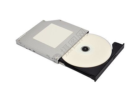 打开 dvd rom黑色光驱水平电子产品喷射光碟数据电气电脑驾驶图片