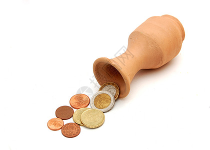 欧元硬硬币印记货币金子美分工资金融市场金属宏观金钱图片