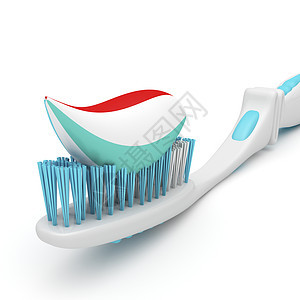带牙膏的牙刷塑料白色保健牙科口服医疗健康漱口水卫生刷子图片
