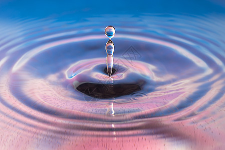 水滴涟漪运动反射飞溅环境液体宏观海浪气泡圆圈图片