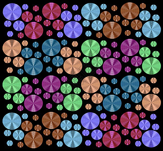 抽象圆形条纹装饰图片