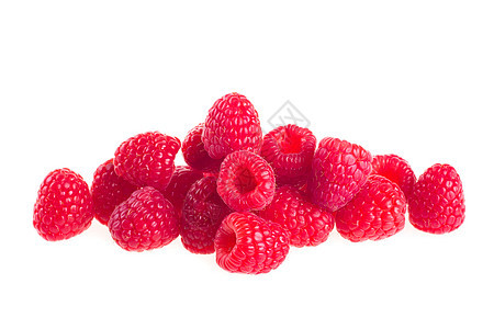 树莓草莓味道覆盆子饮食白色果味食物活力水果甜点红色图片
