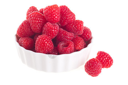 树莓草莓水果味道饮食果味白色覆盆子食物浆果活力红色图片