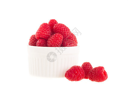 树莓草莓红色浆果活力食物果味覆盆子水果白色味道甜点图片