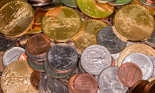美国硬币 包括1盎司纯金图片