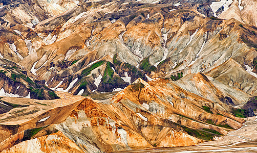 兰德曼纳卢格尔风景旅游岩石远足橙子石头沙漠地热太阳山脉图片