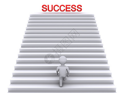 攀爬楼梯 走向成功图片