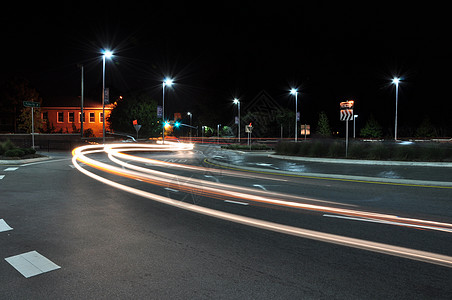 汽车灯技术圆圈建筑地平线公共汽车景观线条戏剧性速度运动图片