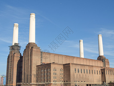 伦敦Bedese发电站车站考古学英语王国工业力量建筑电站建筑学纪念碑图片
