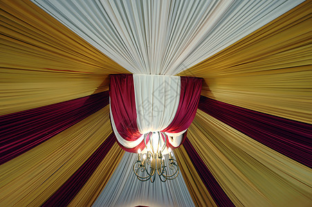 婚礼派对布织装饰热情奢华寝具亚麻窗帘曲线投标艺术丝绸纺织品图片