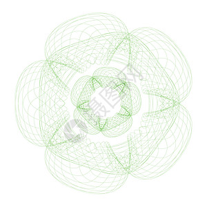 断流矢量元素图像复古复合扭索饰黑与白绘画复兴设计漩涡雕刻图片