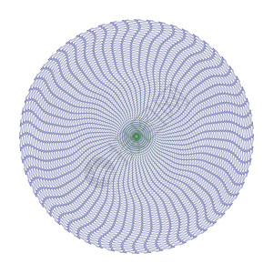 断流矢量元素下摆线雕刻绘画插图核能数字复合漩涡扭索饰数学图片