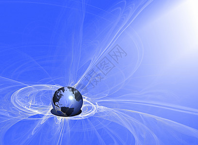地球磁场地球磁场高清图片