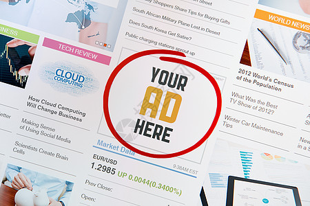 您在这里的 AD 概念产品互联网消费者网络商品推销零售电子屏幕市场图片