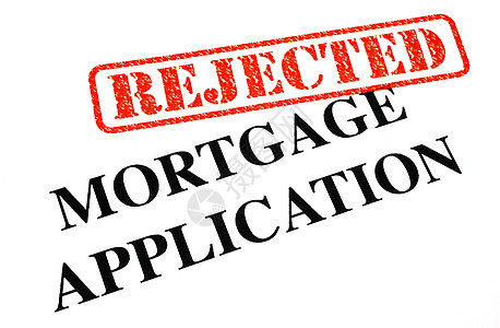 房贷应用软件REJETED失败图章文书文档支持债务协议工作授权金融图片