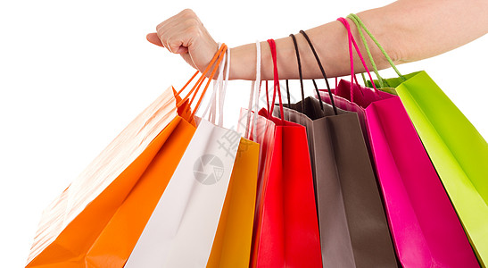 购物袋铺张销售量乐趣浪费季节手臂购物中心精神购物购物狂图片