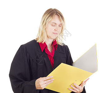 律师阅读一些文件总理府长袍套装活页夹诉讼学习法律大学咨询司法图片