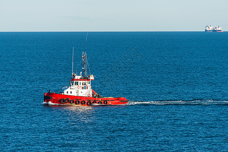 海上拖船海洋航海船运码头水运货运港口风景血管船只图片