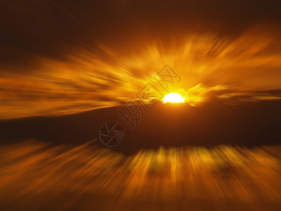 金太阳和云洞地平线桌面橙子卷曲科学高科技涡流科幻曲线小说墙纸图片