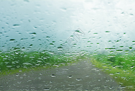 车窗上的水滴环境液体玻璃墙纸天气窗户水分雨滴宏观反射图片