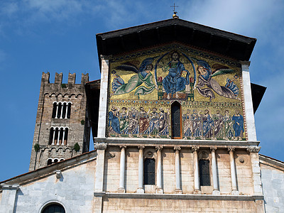 卢卡  圣弗雷德诺教堂指南旅行宗教基督雕塑假期旅游绘画教皇建筑图片