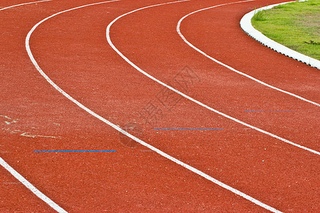带有数字的赛车道足球运动员曲线课程竞赛天空生活竞争运动短跑图片
