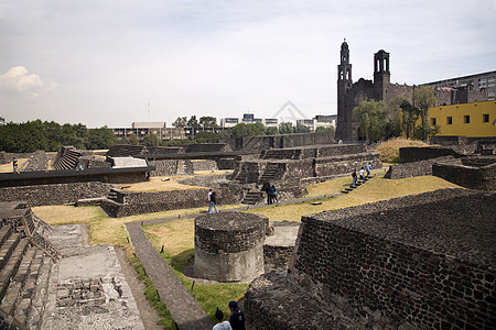 Aztec 考古地点 墨西哥城图片