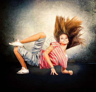 舞蹈 Hip-Hop舞者 少女舞蹈图片