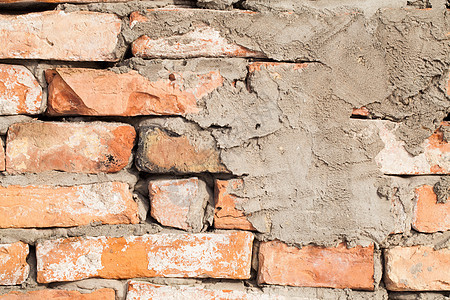 旧红砖墙壁墙纸装饰石墙历史黏土建筑学石膏砖墙石头建筑图片