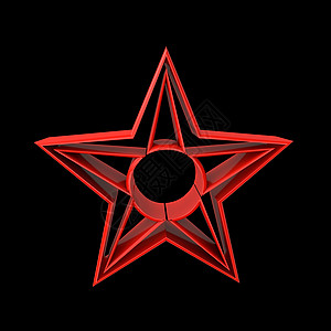 红星按钮光泽横幅阴影谓词红色标识图章圆圈星星图片