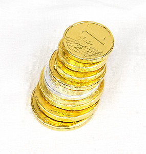 巧克力钱金属金子交换支付库存金融货币现金宝藏小路图片