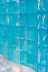 透明表面青色塑料反射盘子玻璃透明度背景图片