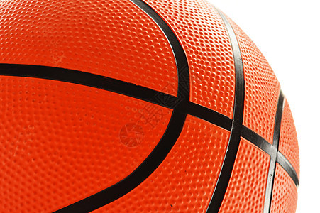 在白色背景中孤立的篮球篮子圆形团队竞赛橡皮锦标赛背景图片
