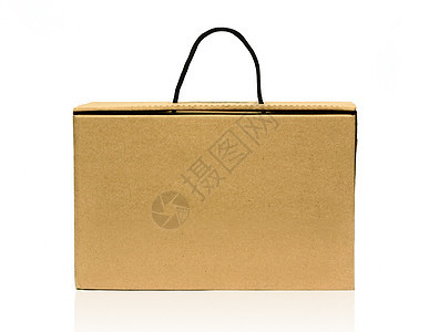 白色背景上的纸袋销售牛皮纸回收杂货市场商品广告包装购物贸易图片