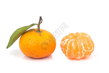 准许休假的橙色果汁橙子食物卫生饮食花环水果叶子宏观保健背景图片