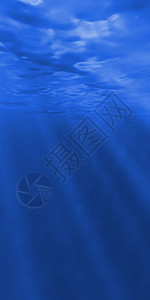 水下视图阳光假期蓝色天堂天空生活海洋潜水山沟太阳图片
