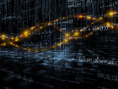 数学灯光橙子几何学数据正弦波大学公式黄色学校网格教育背景图片
