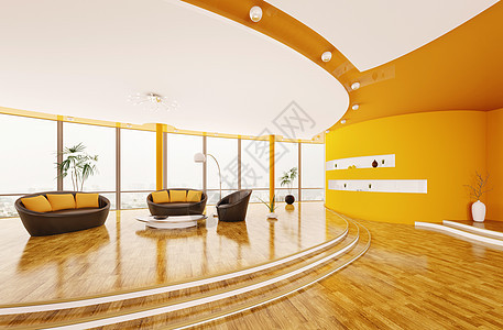 现代3号客厅的内地沙发白色家具房子地面天花板长椅窗户扶手椅皮革图片