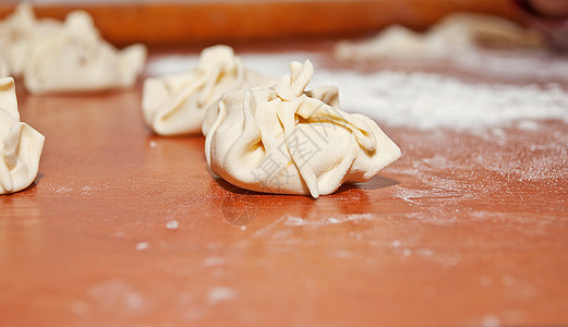面包产品蛋糕面粉准备白色烘烤面包师烹饪小麦木头食谱图片