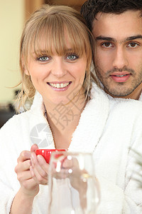 一起吃早饭金发边缘代沟不确定性咖啡牙齿男人女士夫妻头发图片