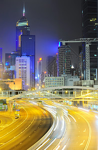 在香港的夜晚图片