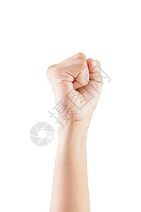 妇女的手势学校教育祝福拇指挑战解决方案拳头学习数数白色图片