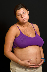 有趣的孕妇微笑工作室女士婴儿女性女孩家庭身体肚子母亲图片
