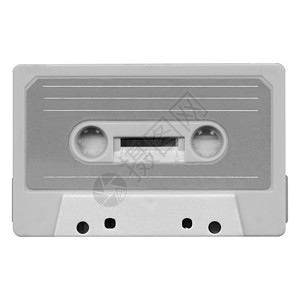 磁带盒记录工具灰色磁带技术黑色立体声艺术白色电子产品图片