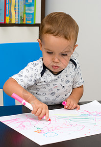 青年艺术家创造力家庭作业婴儿绘画幼儿园天赋毛毡桌子工具苗圃图片